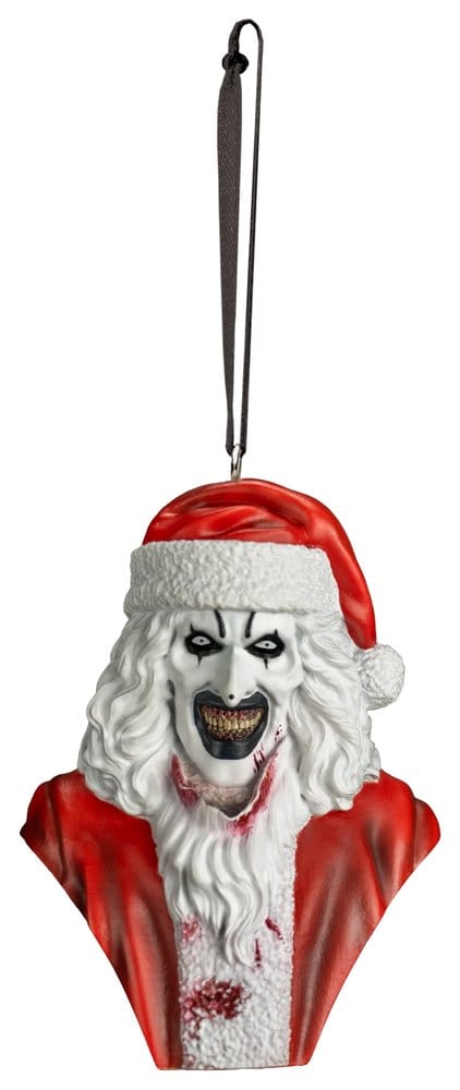 Trick Or Treat Studios Terrifier 3 vánoční ozdoba Santa Art the Clown