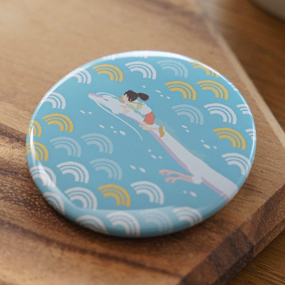 Movic Spirited Away Pin Chihiro & Haku dragon 5 cm