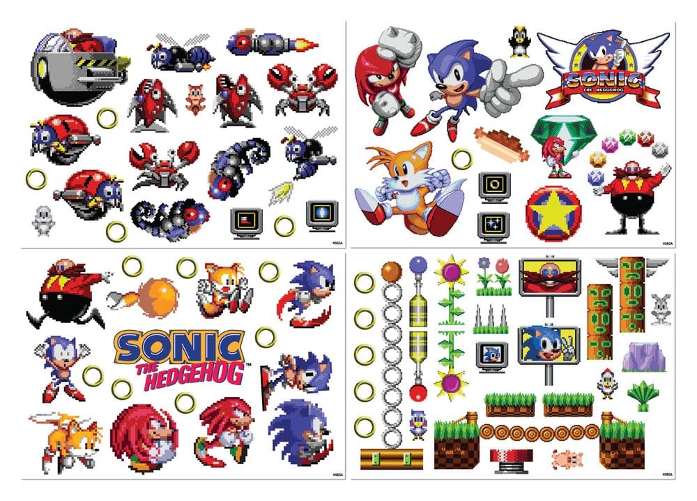 FaNaTtik Sonic - The Hedgehog Tech samolepky