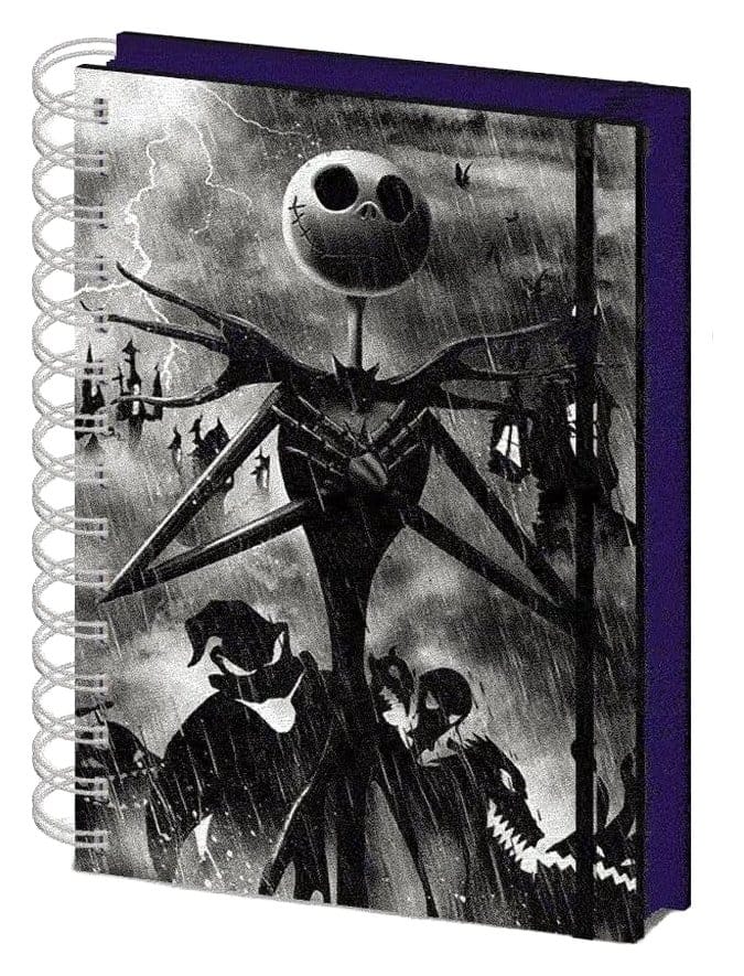 Hole in the Wall Nightmare Before Christmas zápisník A5 Seriously Spooky