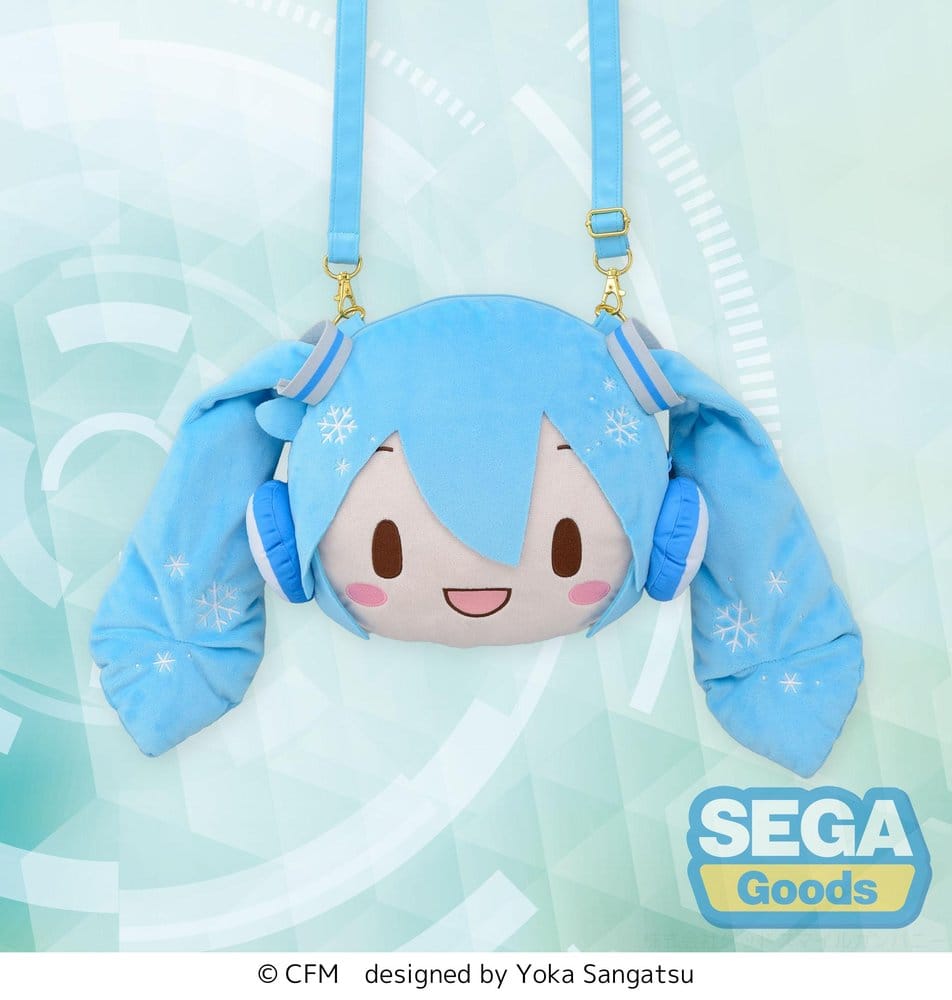 Sega Character Vocal Series 01: Hatsune Miku Fuwa Petit taška Snow Miku