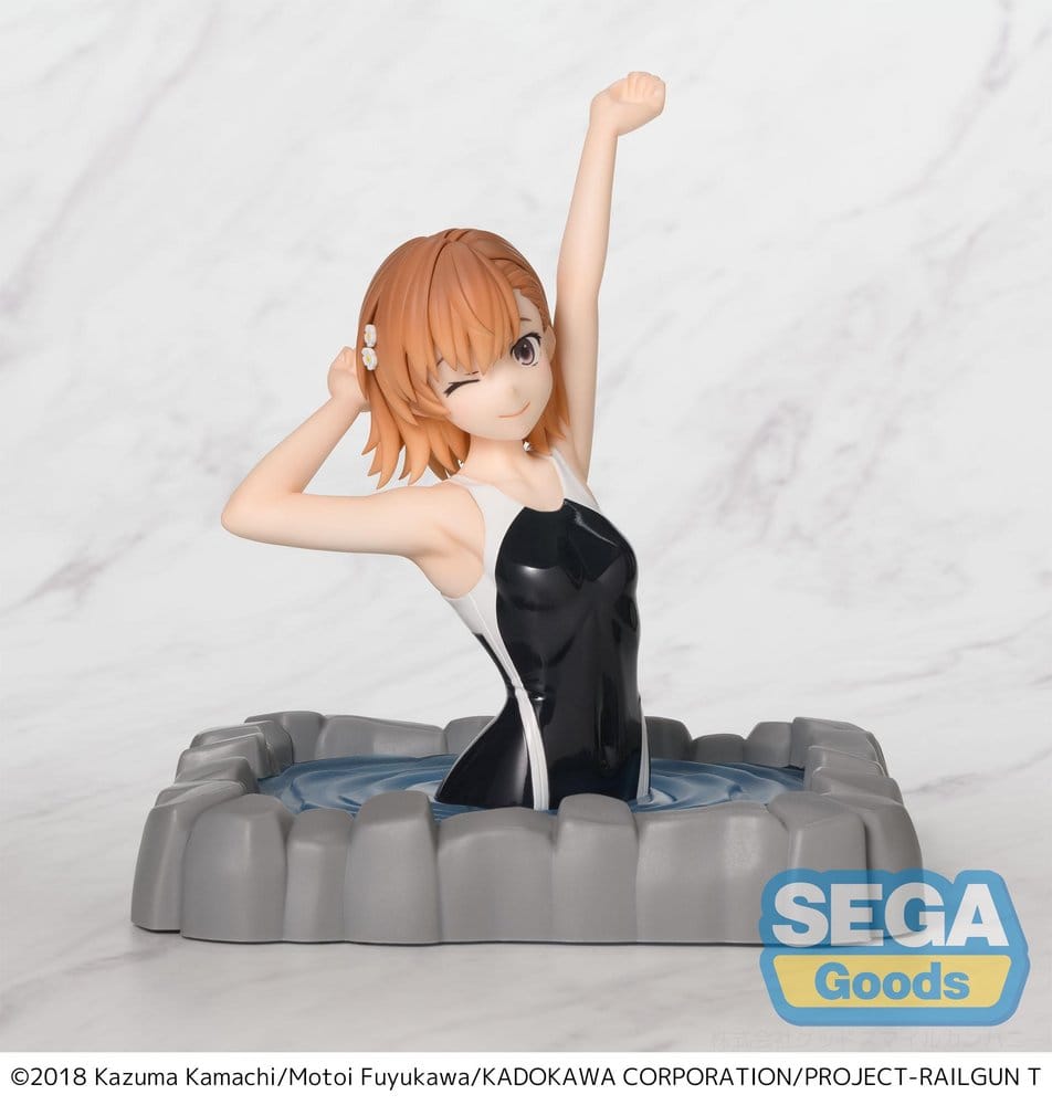 Sega A Certain Scientific Railgun T Thermae Utopia PVC soška Mikoto Misaka 14 cm