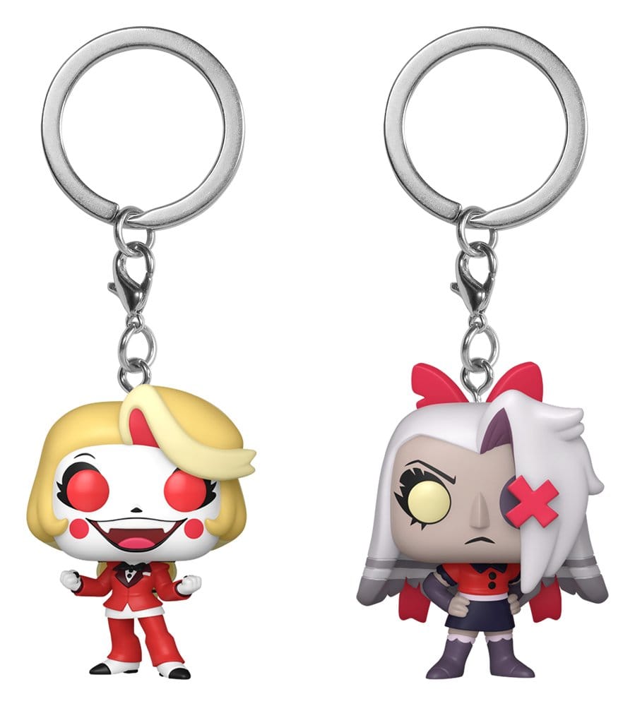 Funko Hazbin Hotel POP! Vinylová klíčenka 2-Pack Charlie & Vaggie 4 cm