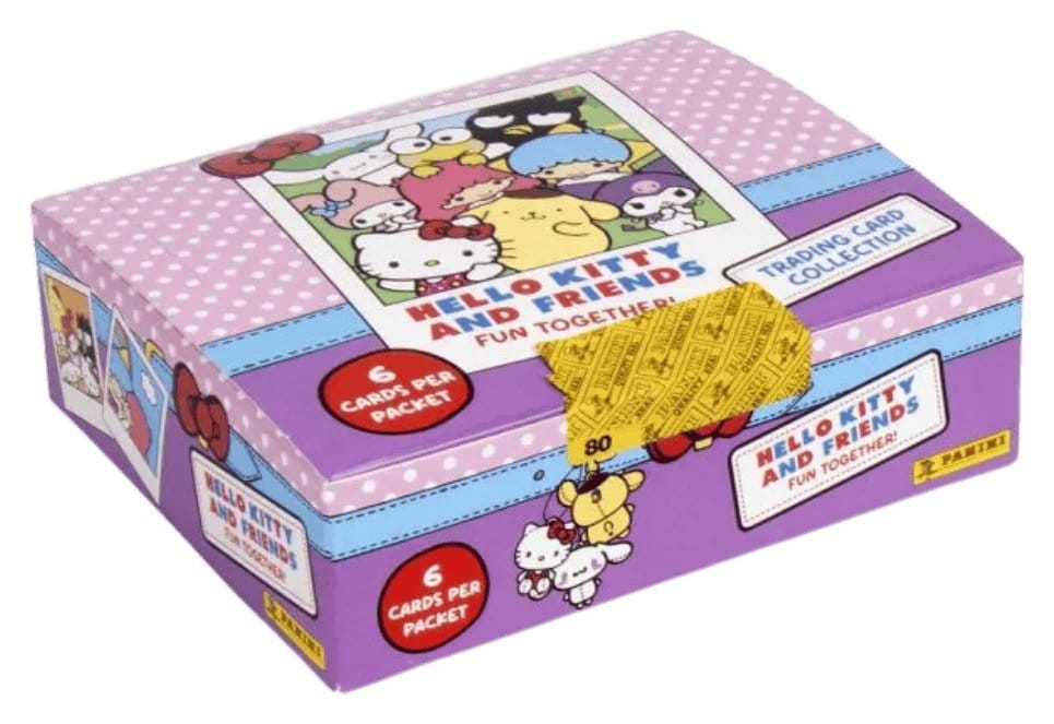 Panini Hello Kitty and Friends Trading Cards Flow Pack Box (24) - DE (německá verze)