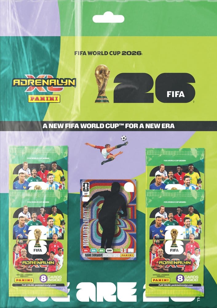 Panini FIFA World Cup 2026 Adrenalyn XL Trading Cards Multipack - DE (německá verze)