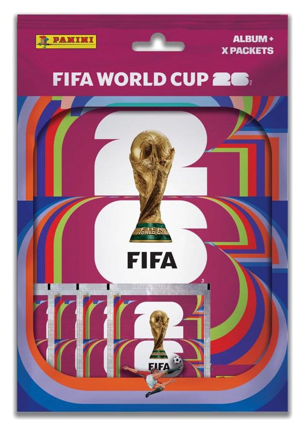 Panini FIFA World Cup 2026 Sticker Collection Starter Pack - DE (německá verze)