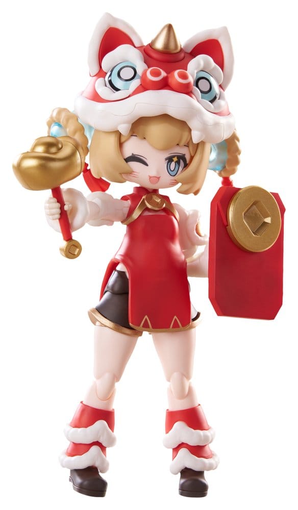 PR Production Isekai Ryoko no Techo Plastic Model Kit SP01 New Warrior Lennie Brown New Year Ver. 14 cm