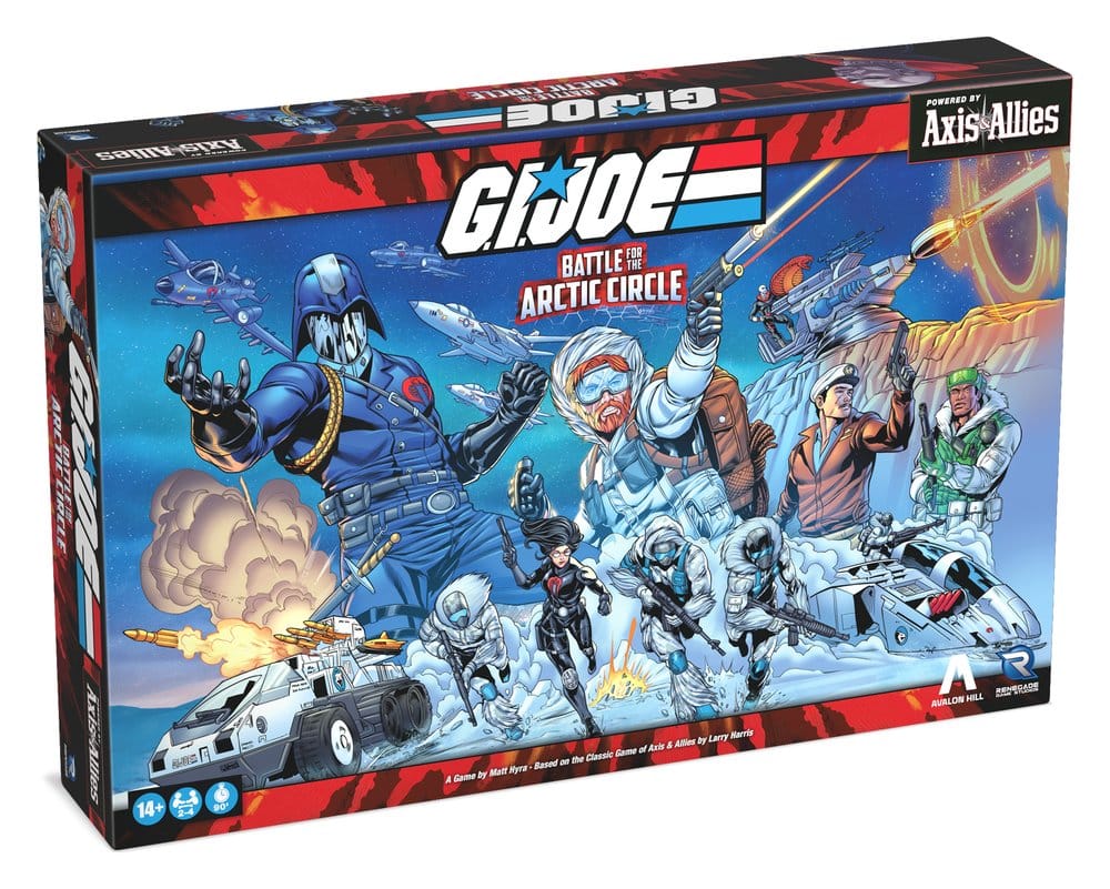Renegade G.I. Joe board game Battle for the Arctic Circle powered by Axis & Allies *English Version*