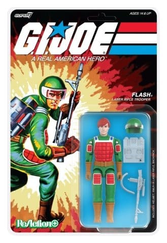 Super7 GI Joe ReAction+ akční figurka Wave 07 Flash (Comic) 10 cm
