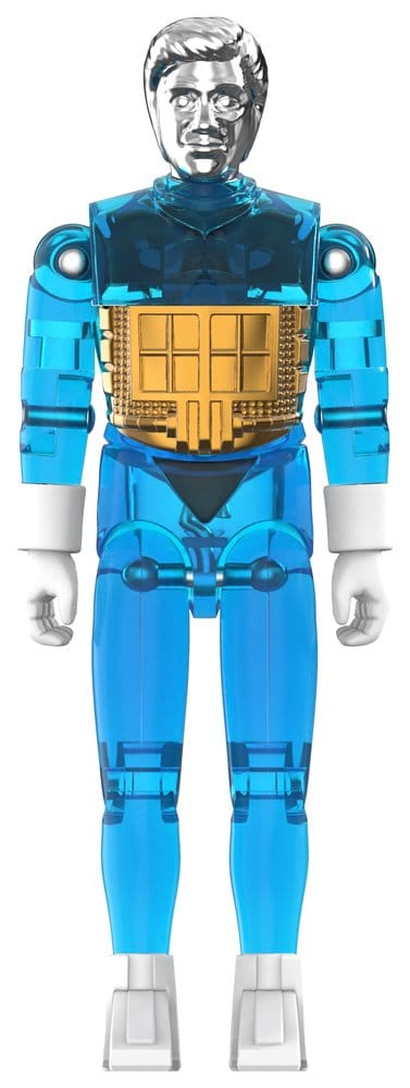 Super7 Micronauts ReAction+ akční figurka Wave 03 Time Traveler (Translucent Blue) 10 cm