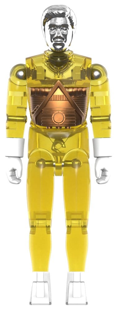 Super7 Micronauts ReAction+ akční figurka Wave 03 Time Traveler (Translucent Yellow) 10 cm