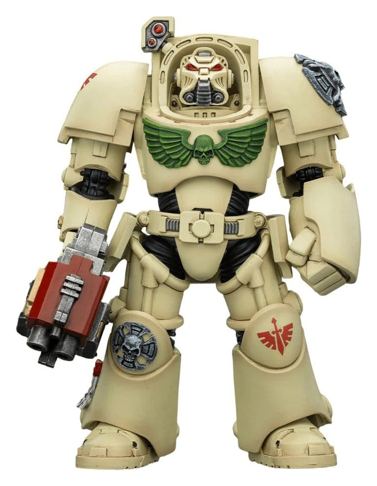 Joy Toy (CN) Warhammer 40,000 akční figurka Dark Angels Deathwing Terminator 2 with Power Fist and Storm Bolter 14 cm