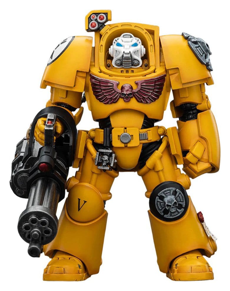 Joy Toy (CN) Warhammer 40,000 akční figurka Imperial Fists Terminator 3 with Power Fist and Assault Cannon 14 cm