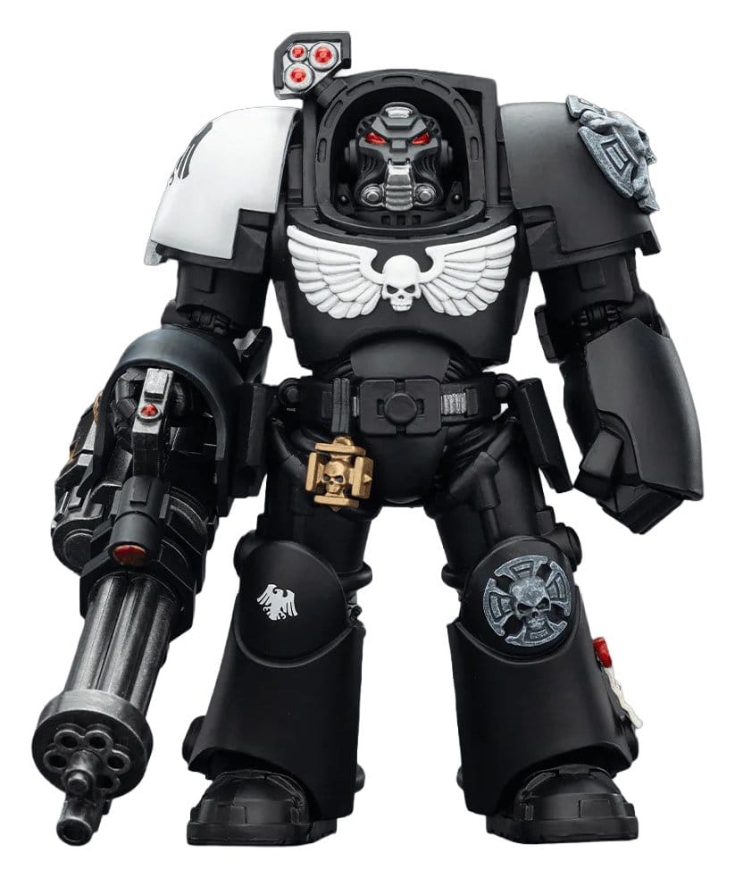 Joy Toy (CN) Warhammer 40,000 akční figurka Raven Guard Terminator 3 with Power Fist and Assault Cannon 14 cm