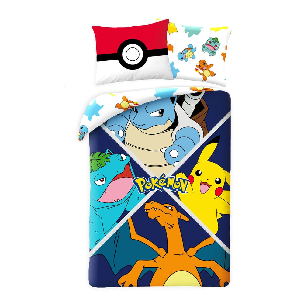 Halantex Pokémon Duvet Set Ver. 1 140 x 200 cm / 70 x 90 cm