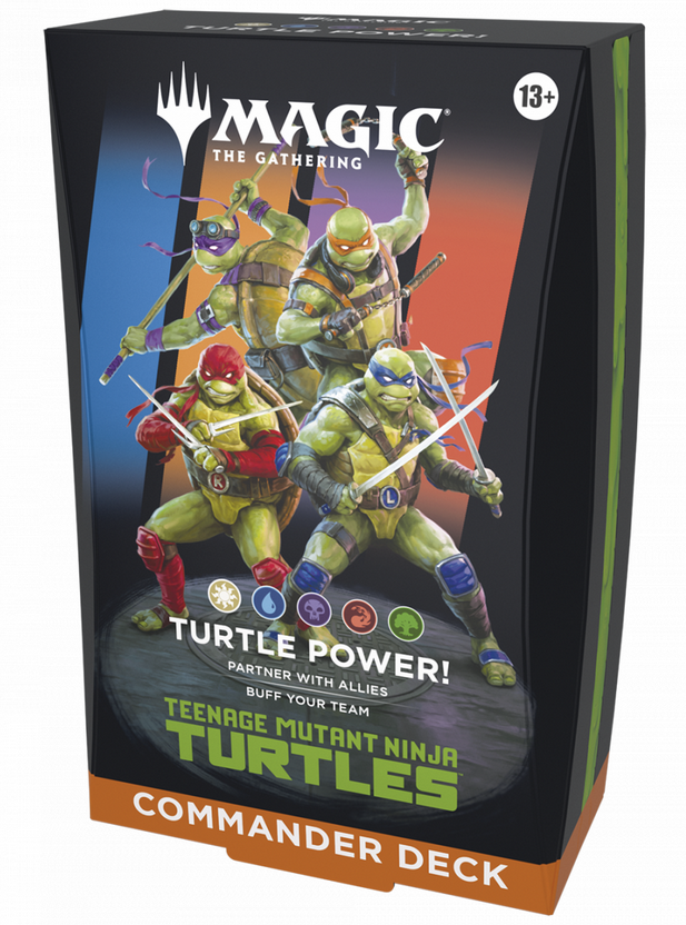Wizards of the Coast Magic: the Gathering - Teenage Mutant Ninja Turtles - Commander Deck - Turtle Power
