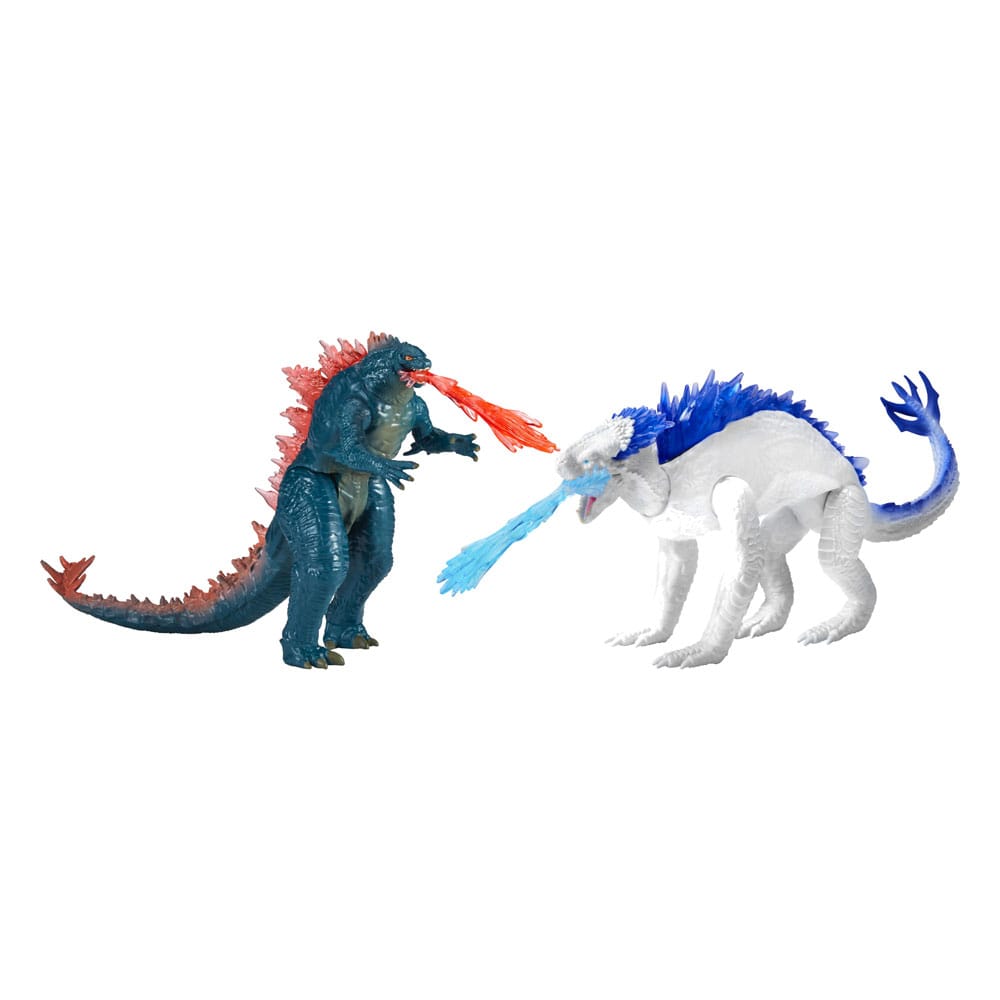 Playmates Godzilla x Kong: The New Empire Diorama 2-Pack akčních figurek Godzilla vs Shimo 15 cm