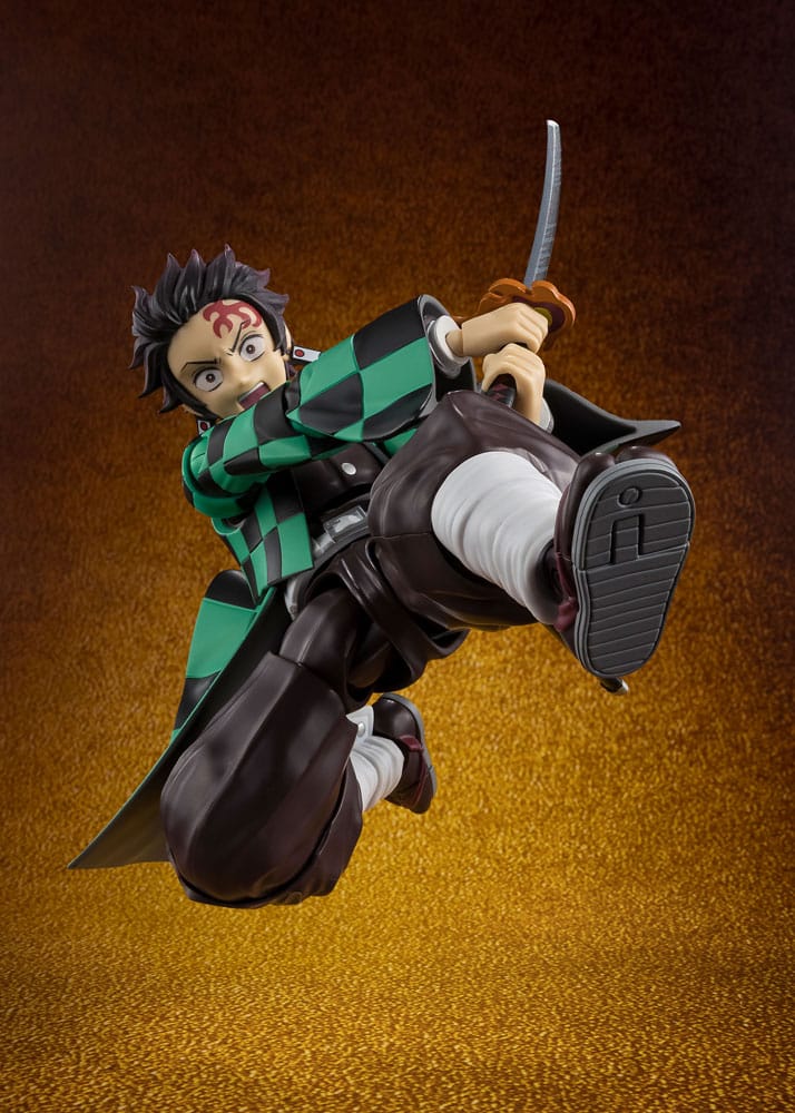 Bandai Tamashii Nations Demon Slayer: Kimetsu no Yaiba S.H.Figuarts akční figurka Tanjiro Kamado The Final Battle in the Infinity Castle 14 cm