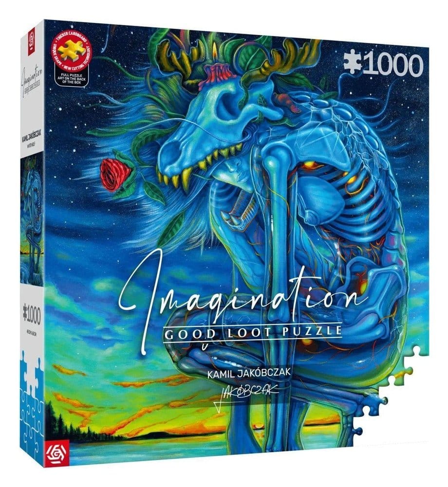Good Loot Imagination Series Puzzle Kamil Jakóbczak Bialy Wilk (1000 dílků)