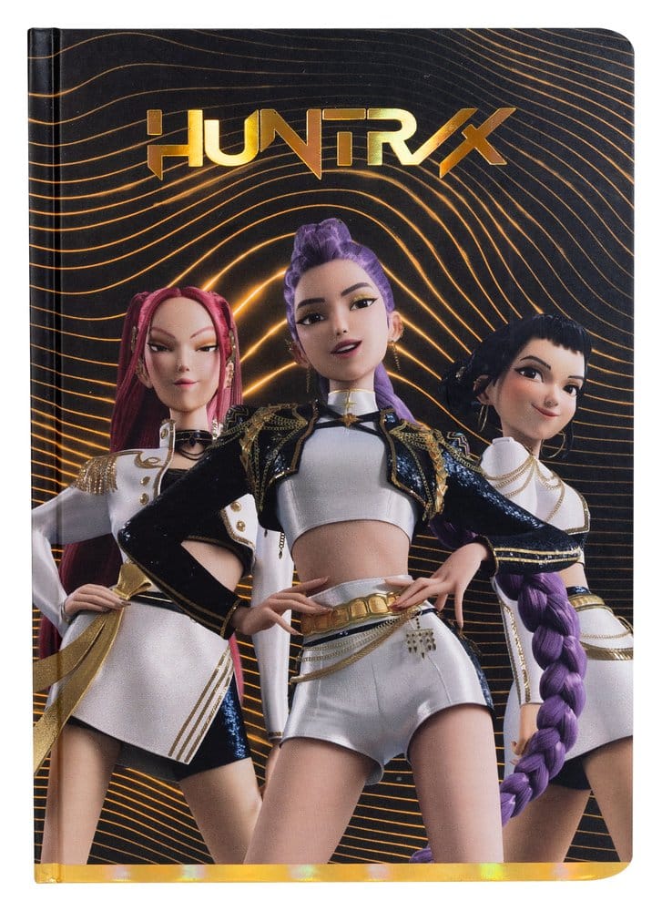Blue Sky Studios KPop Demon Hunters A5 zápisník Golden