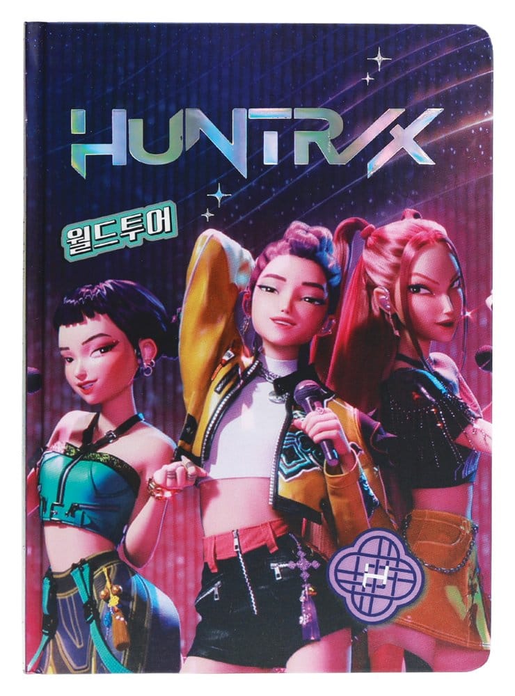 Blue Sky Studios KPop Demon Hunters A5 zápisník Huntr/x