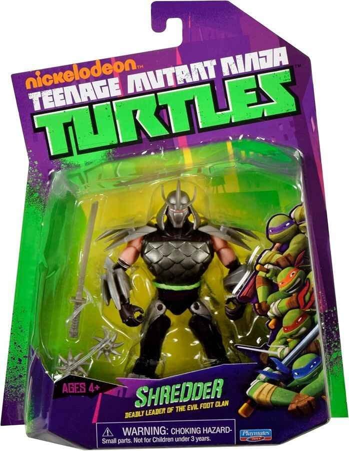 Playmates Teenage Mutant Ninja Turtles World of TMNT akční figurka Shredder 11 cm