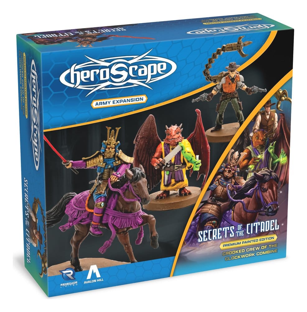 Renegade Heroscape Army Expansion Crooked Crew of the Clockwork Combine - EN