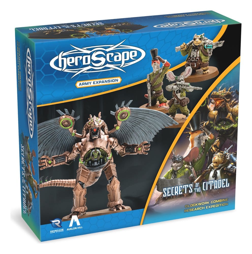 Renegade Heroscape Army Expansion Clockwork Combine Research Expedition - EN