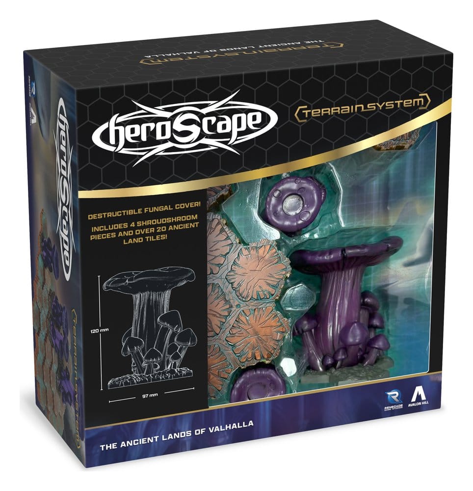 Renegade Heroscape Terrain Expansion The Ancient Lands of Valhalla - EN