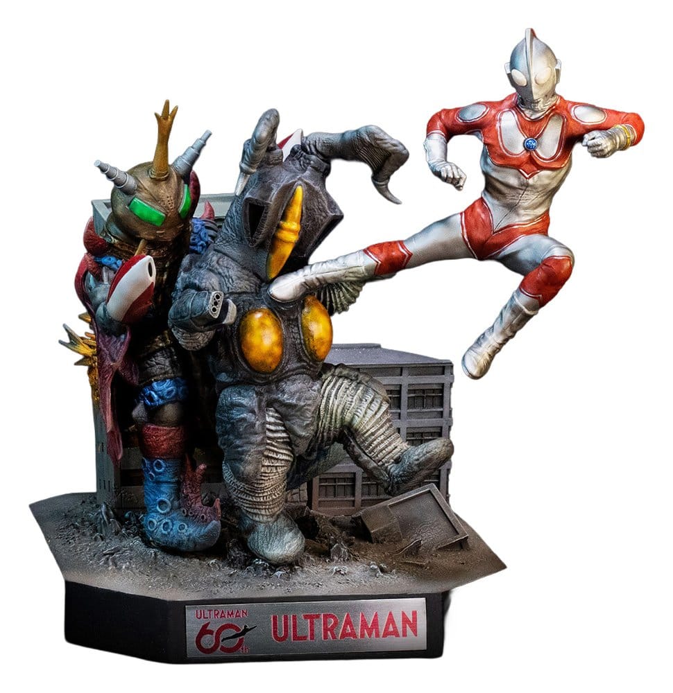 Star Ace Toys Return of Ultraman Diorama soška 1/8 Ultraman Jack vs Zetton II & Alien Bat Battle scene 25 cm