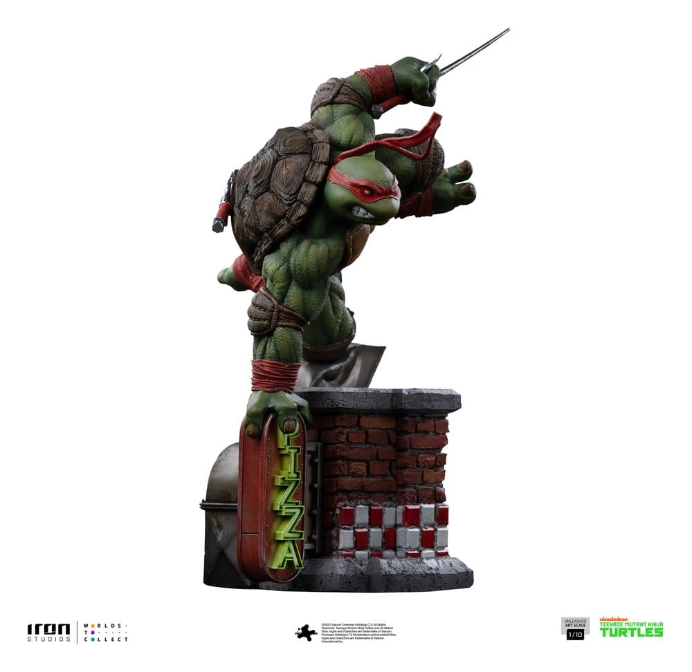 Iron Studios Teenage Mutant Ninja Turtles Art Scale soška 1/10 Raphael 24 cm