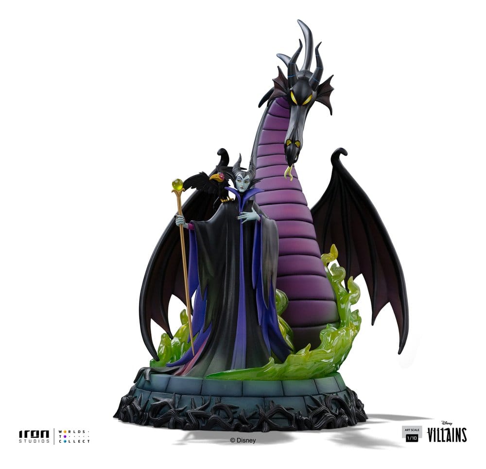 Iron Studios Disney Villains Art Scale soška 1/10 Maleficent 40 cm