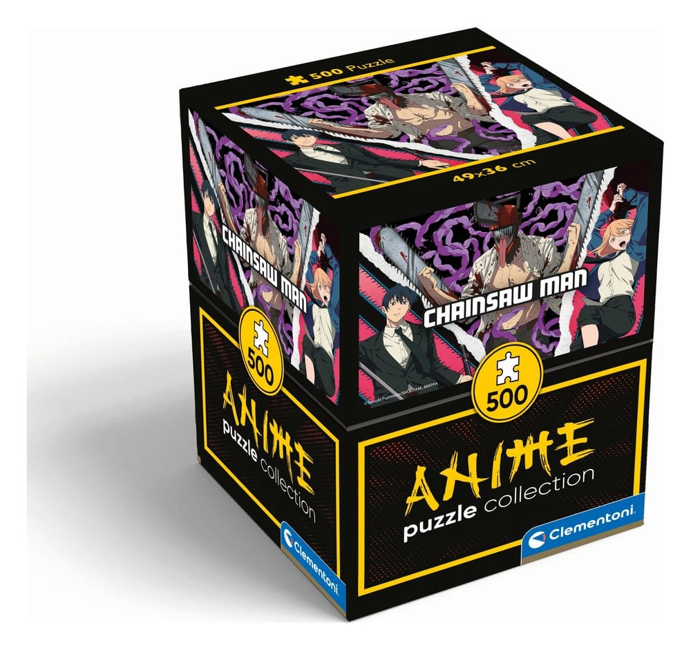 Clementoni Chainsaw Man Anime Puzzle Collection Jigsaw Puzzle Chainsaw Man (500 dílků)