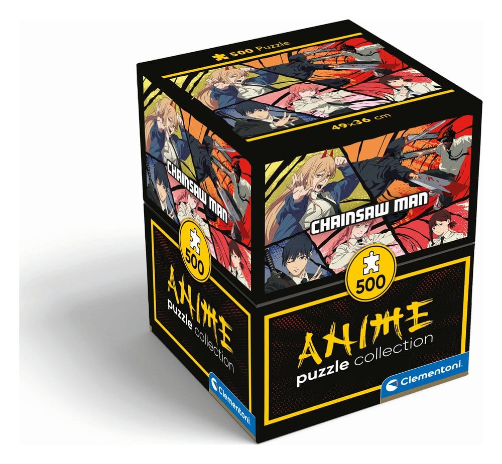 Clementoni Chainsaw Man Anime Puzzle Collection Jigsaw Puzzle Chainsaw Man Frames (500 dílků)