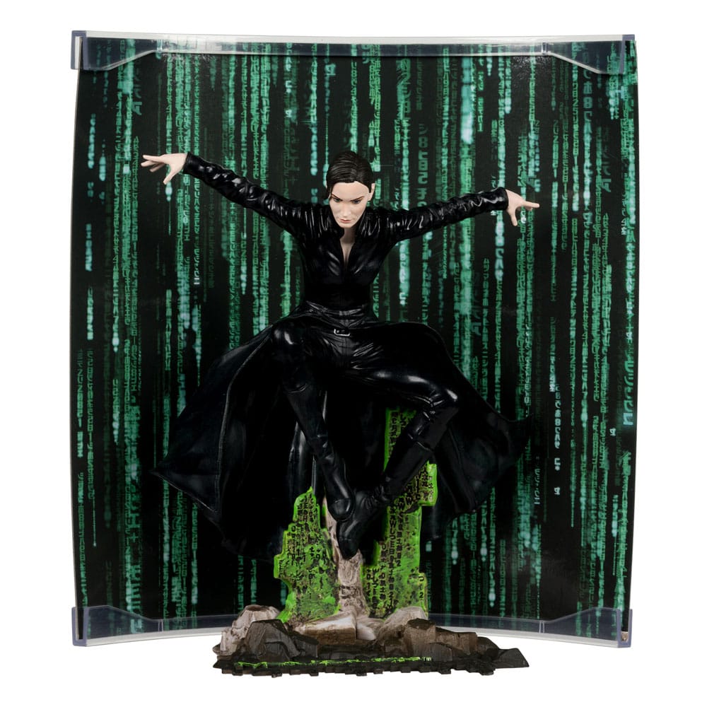 McFarlane Toys Matrix Movie Maniacs Action Figure Trinity 15 cm