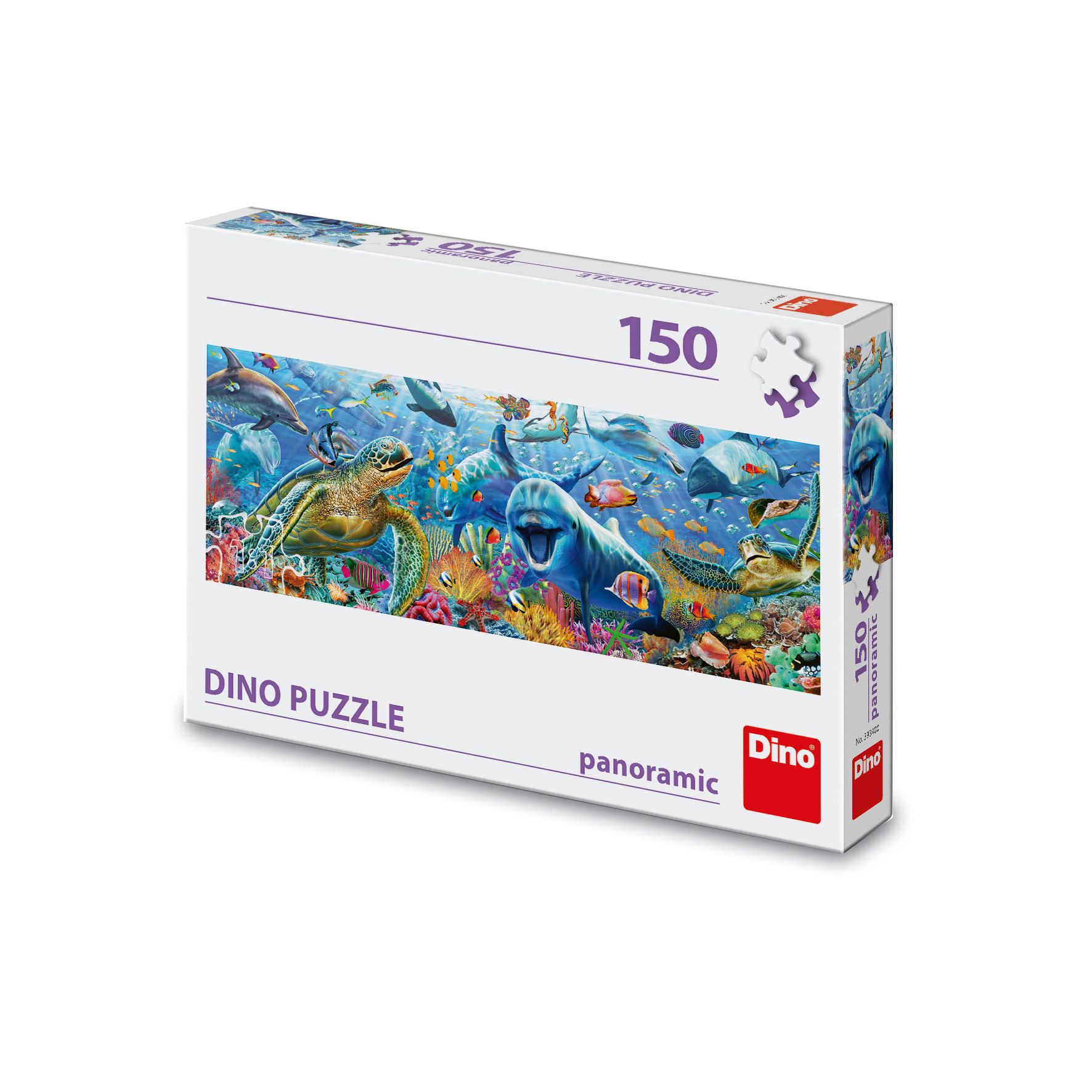 Dino MOŘSKÝ ŽIVOT 150 panoramic Puzzle