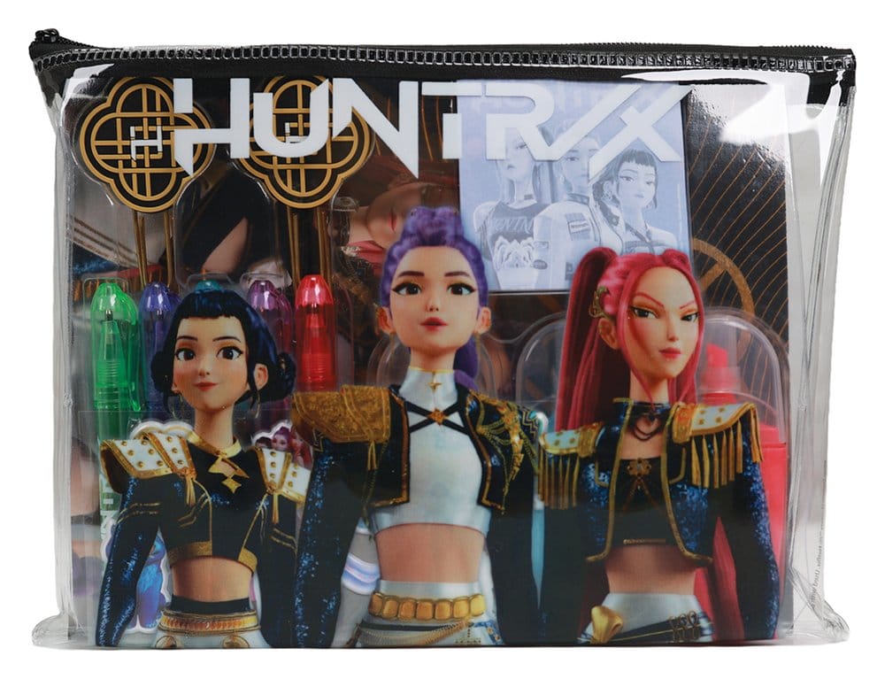 Blue Sky Studios KPop Demon Hunters Stationery Set 10-Pack Golden