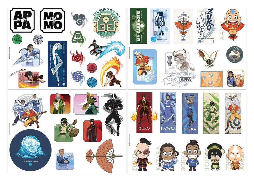 FaNaTtiK Avatar: The Last Airbender Tech Samolepky Pack