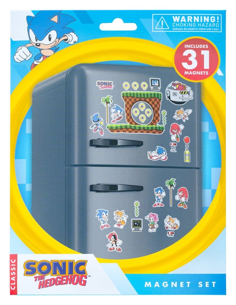 Grupo Erik Sonic Die-Cut Magnet Set