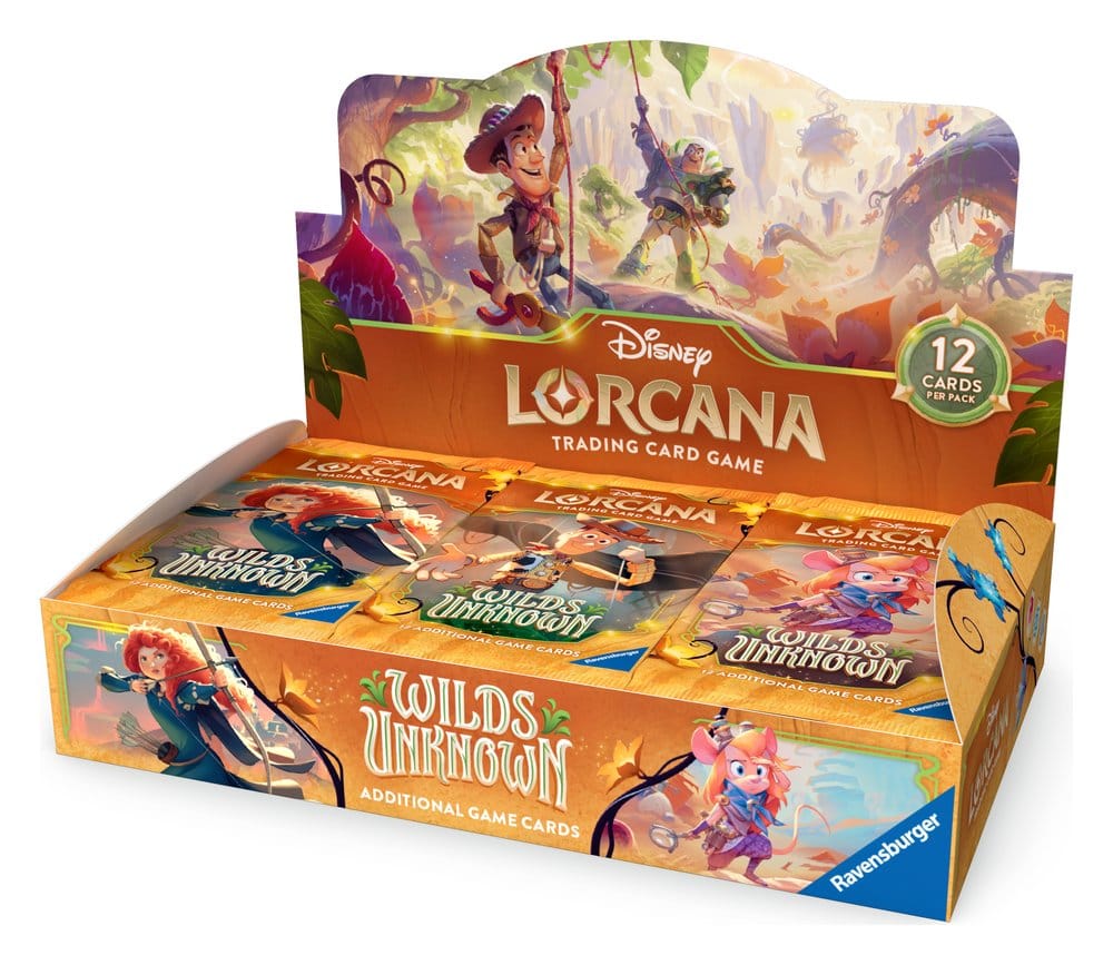Ravensburger Disney Lorcana TCG Wilds Unknown Booster Display (24) *English Edition*