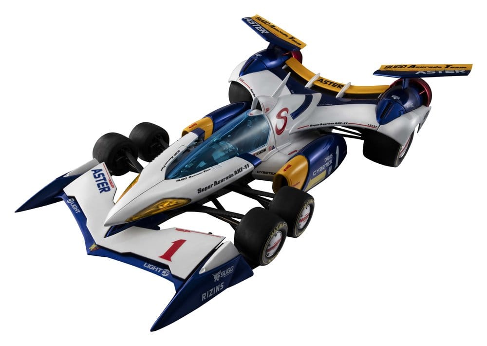 Megahouse Future GPX Cyber Formula Variable Action Hi-SPEC Vehicle Super Asrada AKF-11 35th Anniversary Color Edition 27 cm (with gift)