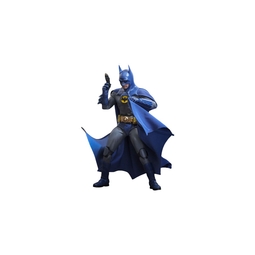 The Flash Movie Masterpiece Akční figurka 1/6 Batman (Blue & Grey Suit) Limited Edition Hot Toys Exclusive 30 cm