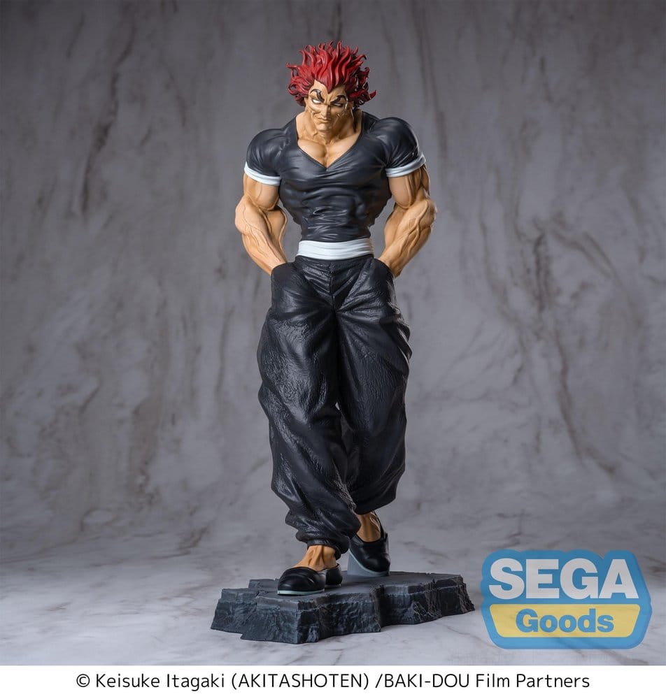 Sega Baki-Dou Luminasta PVC Figurka Yujiro Hanma 25 cm