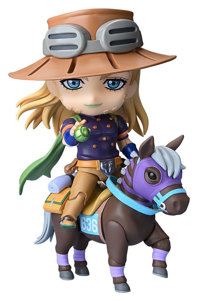 Medicos Entertainment JoJo's Bizarre Adventure Steel Ball Run Nendoroid Akční figurka Gyro Zeppeli DX Ver. 10 cm