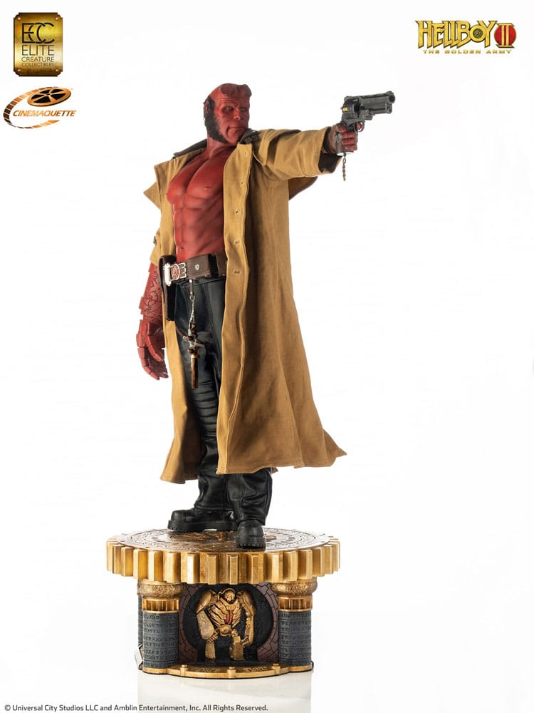 Elite Creature Collectibles Hellboy II: The Golden Army Elite Creature Line Soška 1/3 Hellboy 86 cm