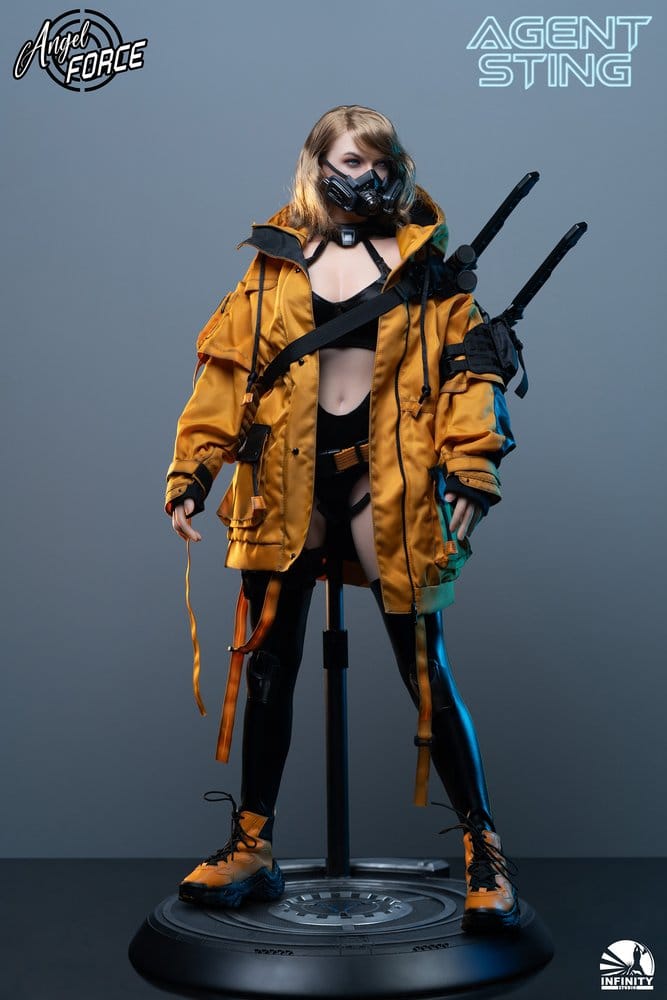 Infinity Studio Angel Force Silicone Akční figurka 1/3 Agent Sting 70 cm