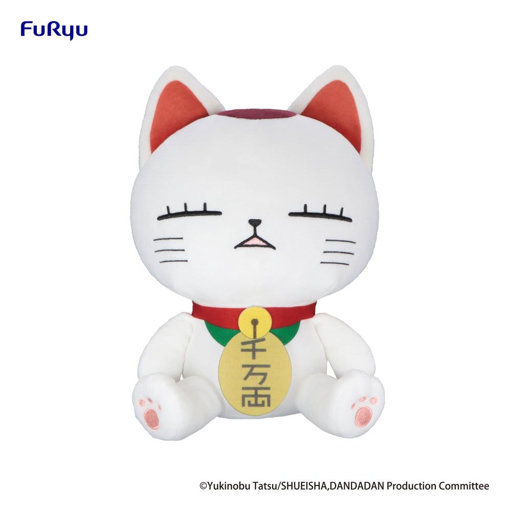 Furyu Dandadan Big Plyšák Turbo Granny (Beckoning cat) A 32 cm