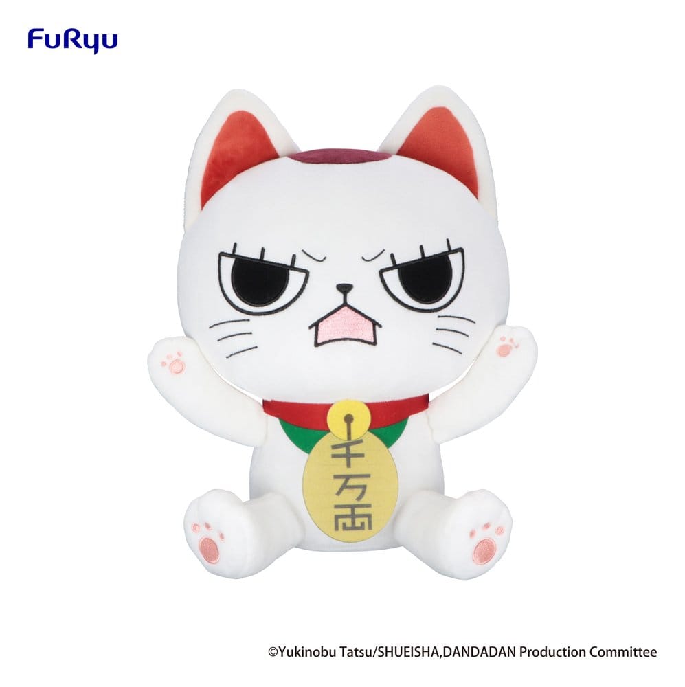 Furyu Dandadan Big Plyšák Turbo Granny (Beckoning cat) B 32 cm