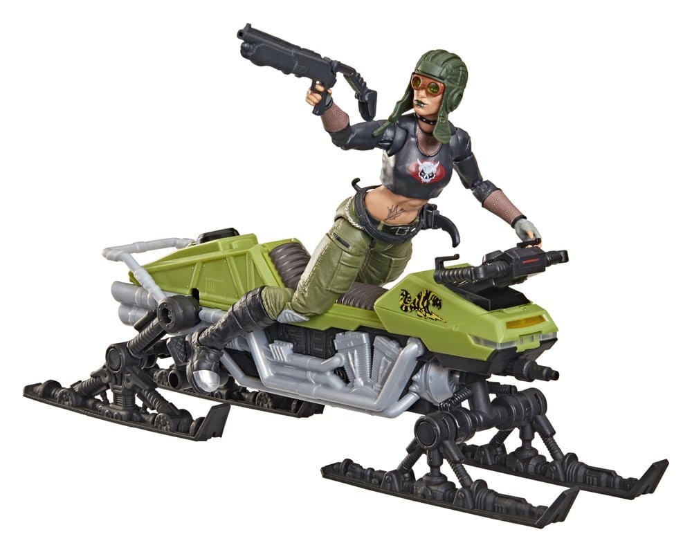Hasbro G.I. Joe Classified Series Akční figurka and Vehicle Set #194 Zanya and Dreadnok Chameleon (Swamp Skier) 15 cm