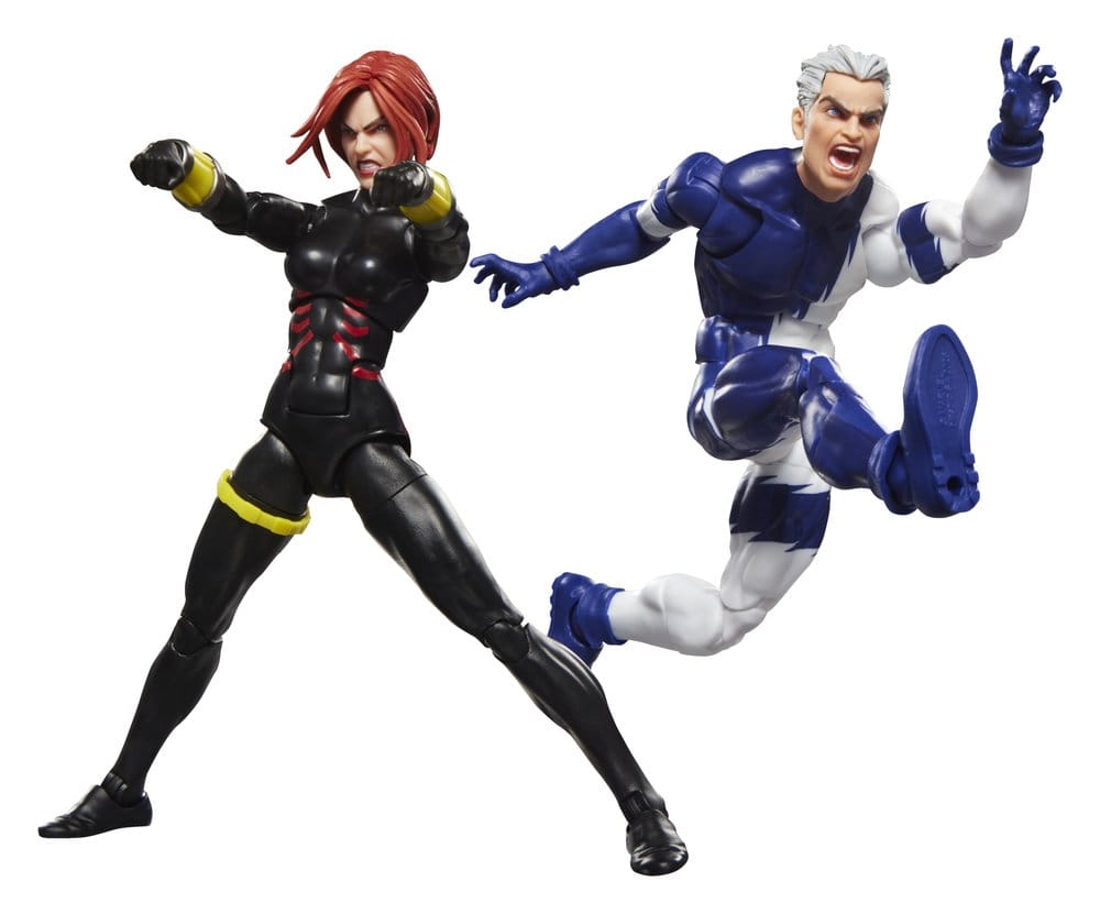 Hasbro Avengers Marvel Legends Akční figurky 2-Pack Black Widow & Quicksilver 15 cm